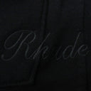 BLACK SKYLINE TERRY SHORTS