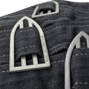 INDIGO BANDEAU CROP TOP