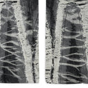 BLACK PATH WIDE-LEG JEANS