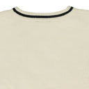 IVORY LOGO KNIT T-SHIRT
