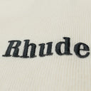 IVORY LOGO KNIT T-SHIRT