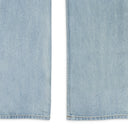 INDIGO LOW-WAIST FLARE DENIM BOOTCUT JEANS