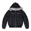 BLACK CLOUD BOMBER NEOSHEAR PUFFER JACKET
