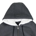 GREY CLASSIC BUNNY PUFFER JACKET