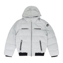 GREY CLOUD BOMBER NEOSHEAR PUFFER JACKET