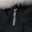 BLACK W CLOUD 3Q SH PUFFER JACKET