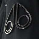 BLACK W CLOUD 3Q SH PUFFER JACKET