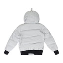 GREY CLOUD BOMBER SHEARLING PUFFER JACKET