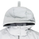 GREY CLOUD BOMBER SHEARLING PUFFER JACKET