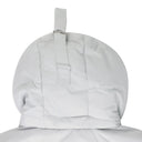 GREY CLOUD BOMBER SHEARLING PUFFER JACKET