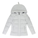 GREY W CLOUD 3Q N PUFFER JACKET