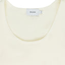 WHITE SCRIPT LOGO TANK TOP