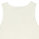 WHITE SCRIPT LOGO TANK TOP