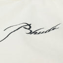 WHITE SCRIPT LOGO TANK TOP