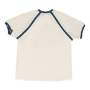 WHITE CYCLIN RAGLAN T-SHIRT