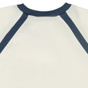 WHITE CYCLIN RAGLAN T-SHIRT