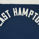 BLUE CONTRAST QUARTER ZIP SWEATER