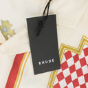 CREAM CASINO BUTTON-DOWN SHIRT