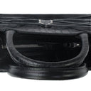 BLACK ARCH TOTE MINI MESSENGER BAG