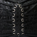 BLACK ARCH TOTE MINI MESSENGER BAG