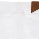 WHITE CLASSIC DENIM STRAIGHT-FIT JEANS