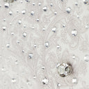 WHITE CASHEW BLOSSOM PEARL SWEATPANTS