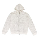 WHITE CASHEW BLOSSOM PEARL HOODIE