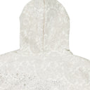 WHITE CASHEW BLOSSOM PEARL HOODIE