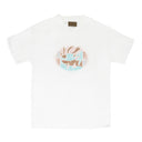 WHITE BEADED NILE RIVER T-SHIRT