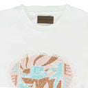 WHITE BEADED NILE RIVER T-SHIRT