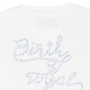 WHITE BEADED NILE RIVER T-SHIRT