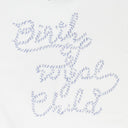 WHITE BEADED NILE RIVER T-SHIRT