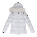 GREY W CLOUD 3Q F PUFFER JACKET
