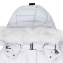 GREY W CLOUD 3Q F PUFFER JACKET