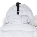 GREY W CLOUD 3Q F PUFFER JACKET