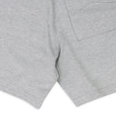 GRAY TERRY SHORTS