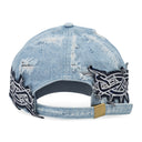 BLUE THORNED BASEBALL CAP
