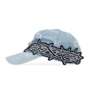BLUE THORNED BASEBALL CAP