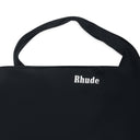 BLACK ASYMMETRIC ONE-PIECE SWIMSUIT