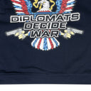 NAVY DIPLOMATS HOODED SWEATSHIRT