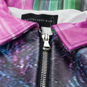 MULTICOLOR COASTLINE LEATHER JACKET