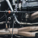 MULTICOLOR RACE PRINT LS BUTTON-DOWN SHIRT