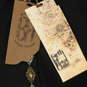 BLACK GEMSTONE BERMUDA SHORTS