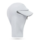 SILVER COVETED ZIP BASEBALL CAP