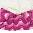 WHITE REVERSIBLE LONG DOWN COAT