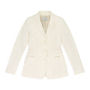 TROMPE LOEIL BELTED TAILORED BLAZER