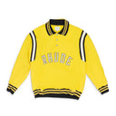 YELLOW LS WARM UP POLO SHIRT