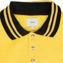 YELLOW LS WARM UP POLO SHIRT
