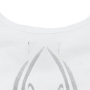 WHITE WINGED GRADIENT LONG SLEEVE T-SHIRT