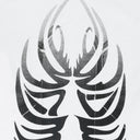 WHITE WINGED GRADIENT LONG SLEEVE T-SHIRT